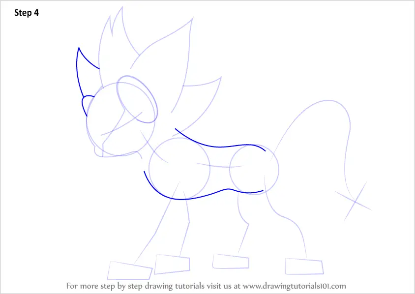 How to Draw Luxray from Pokemon (Pokemon) Step by Step ...