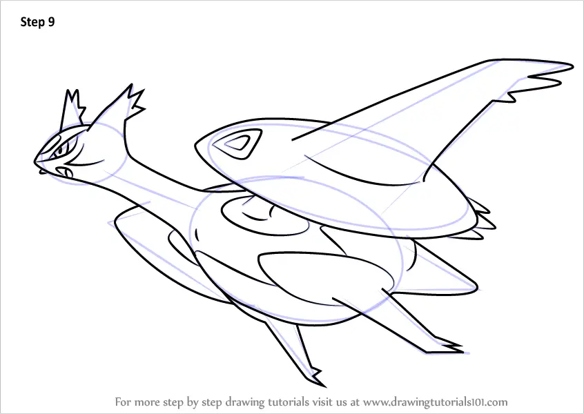 Pokemon Drawing Latios