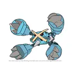 How to Draw Mega Metagross from Pokemon
