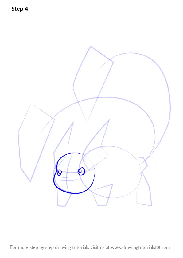 How to Draw Mega Raichu from Pokemon (Pokemon) Step by Step ...