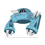 How to Draw Metang from Pokemon