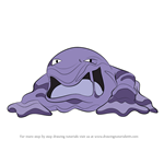 How to Draw Muk from Pokemon