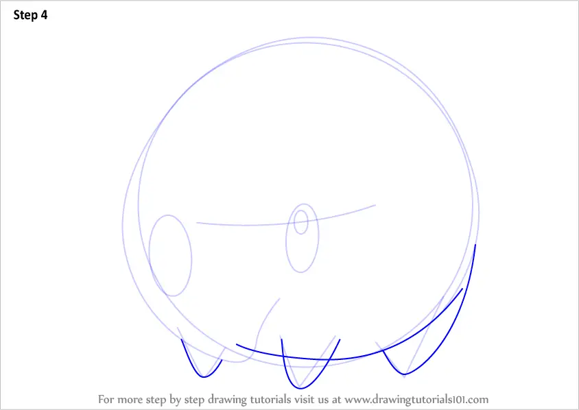 How to Draw Munna from Pokemon (Pokemon) Step by Step ...