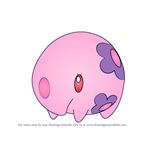 How to Draw Munna from Pokemon