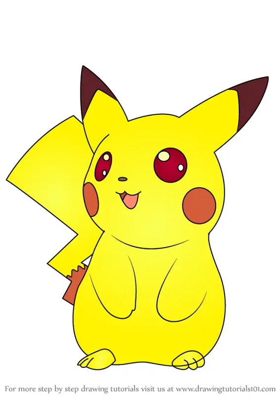 How to draw chibi Pikachu  Cute cartoon drawings Cute easy drawings  Drawing tutorial easy