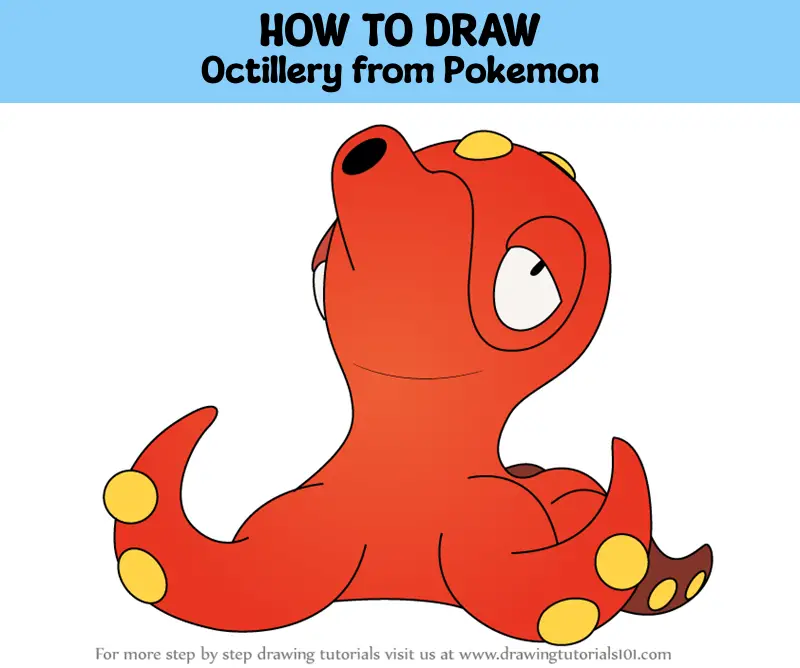 octillery coloring pages printable pokemon