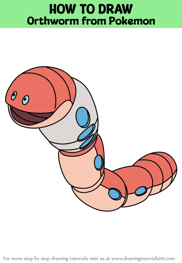 printable coloring pages orthworm pokemon