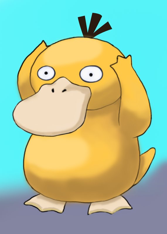 Learn How to Draw Psyduck from Pokemon (Pokemon) Step by Step Drawing