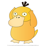 How to Draw Psyduck from Pokemon