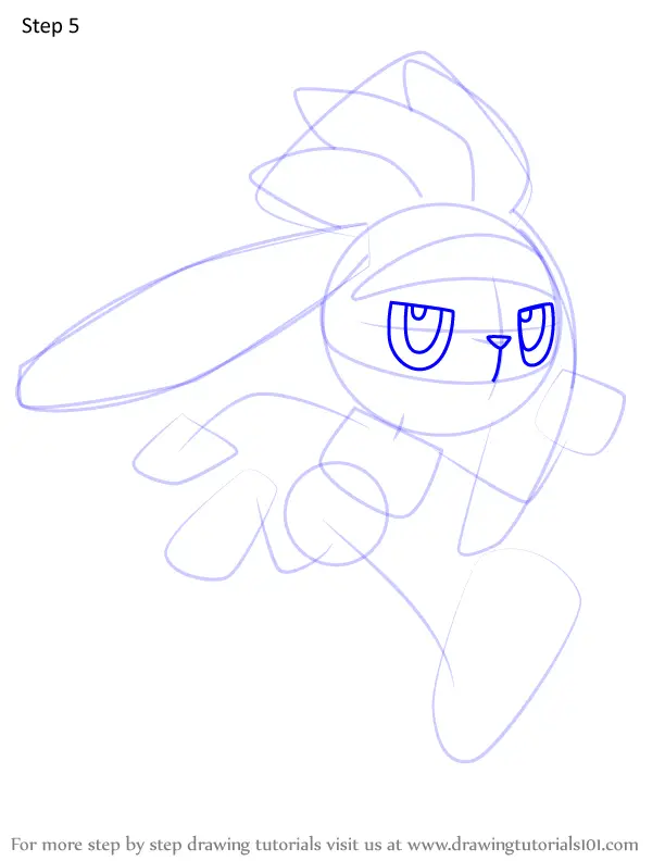 How to Draw Raboot from Pokemon (Pokemon) Step by Step