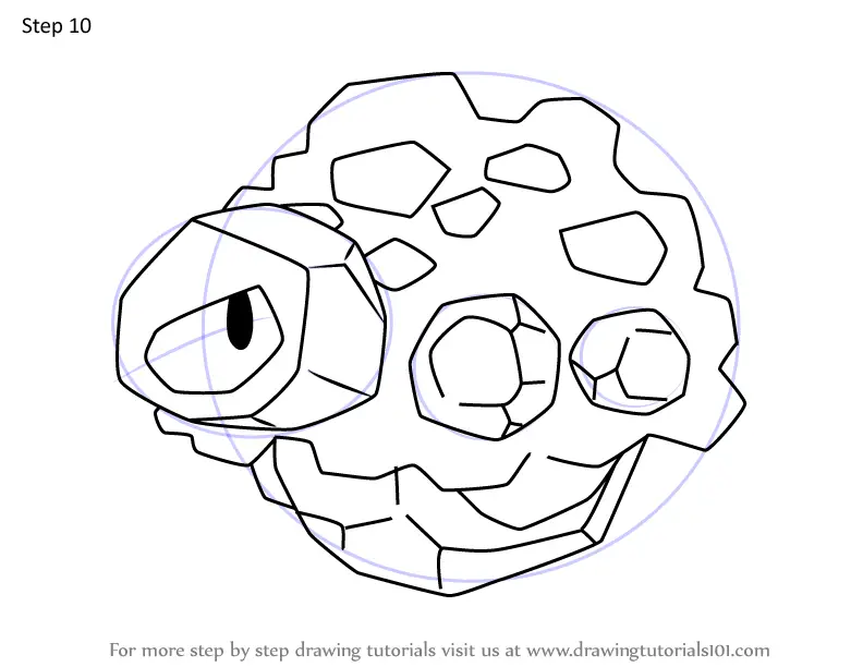 Learn How to Draw Rolycoly from Pokemon (Pokemon) Step by Step