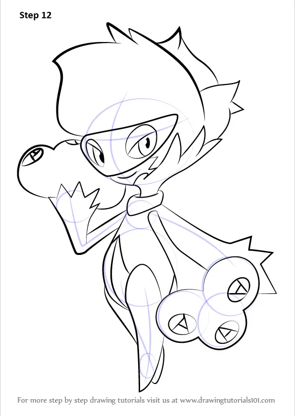 Learn How to Draw Roserade from Pokemon (Pokemon) Step by Step