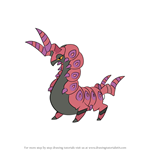 How to Draw Scolipede from Pokemon