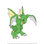 How to Draw Scyther from Pokemon