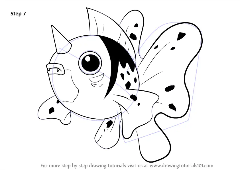 seaking coloring pages pokemon