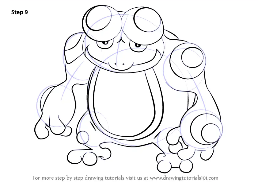 seismitoad coloring pages printable pokemon