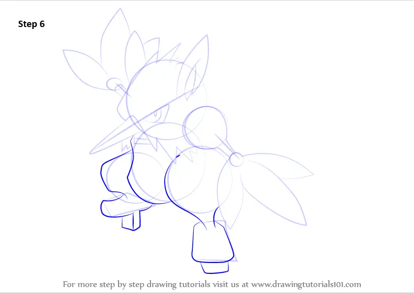 How to Draw Shiftry from Pokemon (Pokemon) Step by Step ...