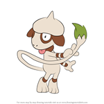 How to Draw Smeargle from Pokemon
