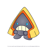 How to Draw Snorunt from Pokemon