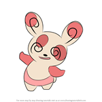 How to Draw Spinda from Pokemon