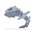 How to Draw Steelix from Pokemon