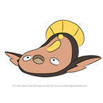 How to Draw Stunfisk from Pokemon