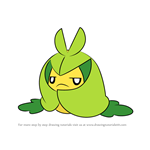 How to Draw Swadloon from Pokemon