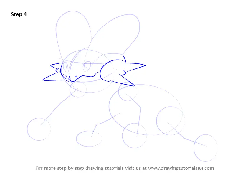 How to Draw Swampert from Pokemon (Pokemon) Step by Step ...