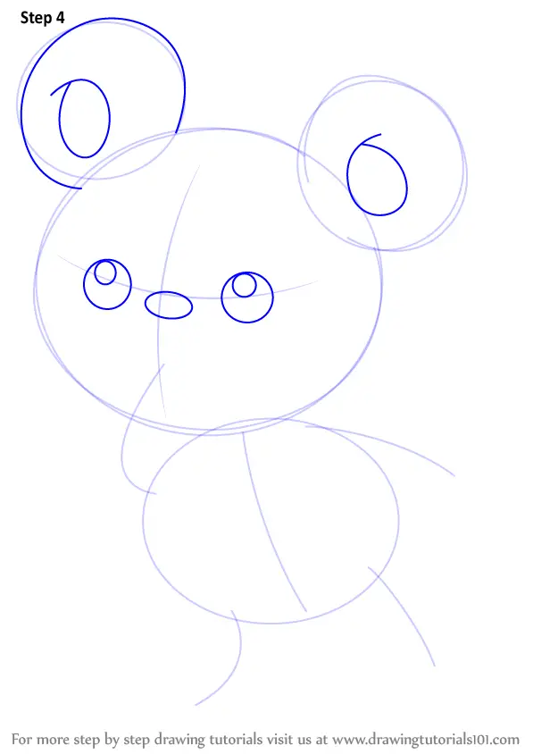 How To Draw Teddiursa From Pokemon (pokemon) Step By Step 