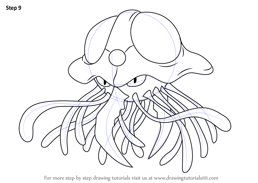 Learn How to Draw Tentacruel from Pokemon (Pokemon) Step by Step