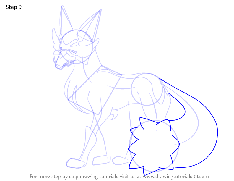 How To Draw Thievul From Pokemon (pokemon) Step By Step 