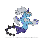 How to Draw Thundurus Therian Forme from Pokemon