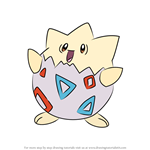 How to Draw Togepi from Pokemon