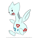 How to Draw Togetic from Pokemon