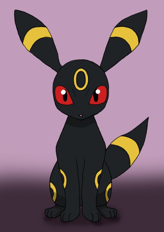 Learn How to Draw Umbreon from Pokemon (Pokemon) Step by Step Drawing