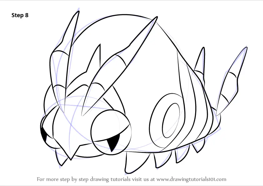 venipede coloring pages printable pokemon