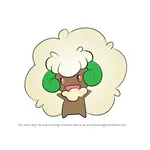 How to Draw Whimsicott from Pokemon