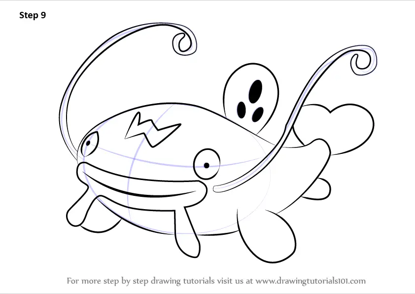 whiscash coloring page template pokemon