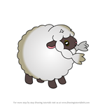 How to Draw Wooloo from Pokemon