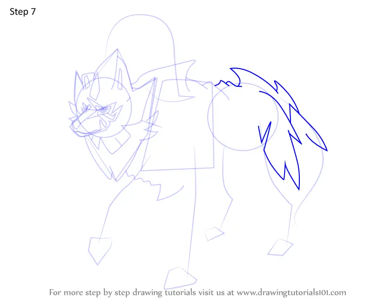 How To Draw Zamazenta Hero From Pokemon (pokemon) Step By Step 