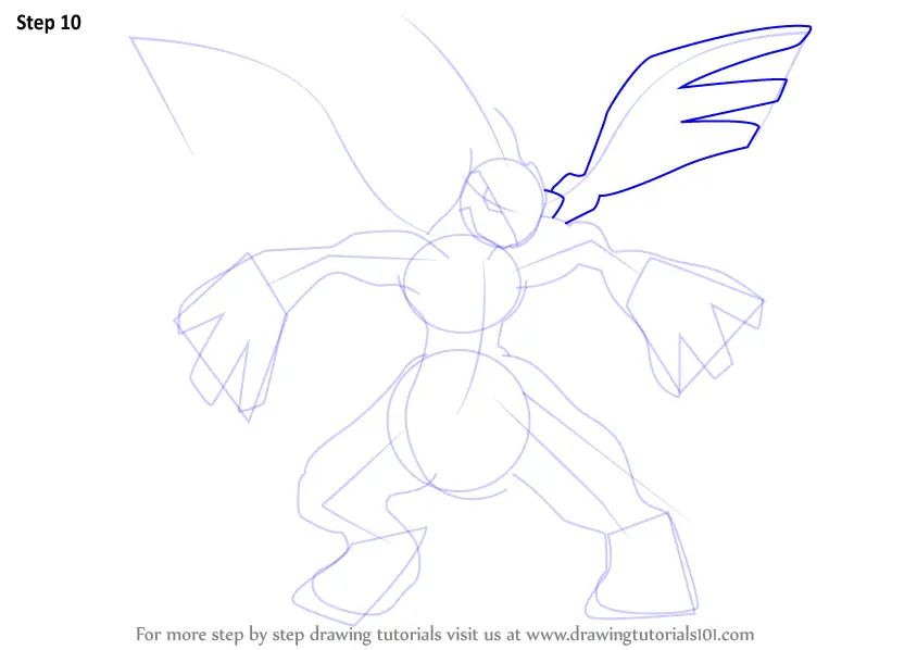 Learn How To Draw Zekrom From Pokemon Pokemon Step By Step