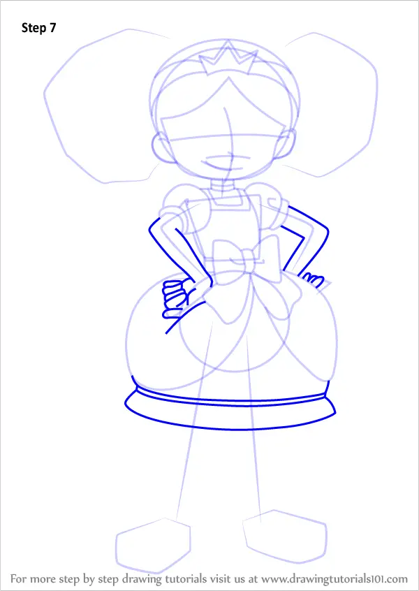 How To Draw Himeko Shirogane From Powerpuff Girls Z Powerpuff Girls Z Step By Step 5239