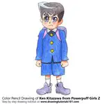 How to Draw Ken Kitazawa from Powerpuff Girls Z