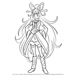 How to Draw Cure Empress from Pretty Cure