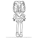 How to Draw Cure Lemonade from Pretty Cure