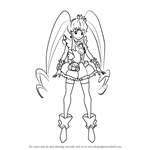 How to Draw Cure Princess from Pretty Cure