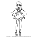 How to Draw Shirayuki Hime from Pretty Cure