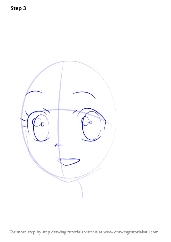 How to Draw Nao from PriPara (PriPara) Step by Step ...