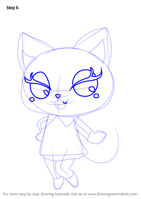 How To Draw Neko From Pripara Pripara Step By Step 