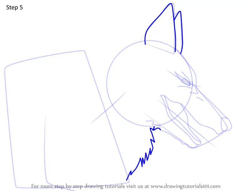 How To Draw Moro From Princess Mononoke (princess Mononoke) Step By 